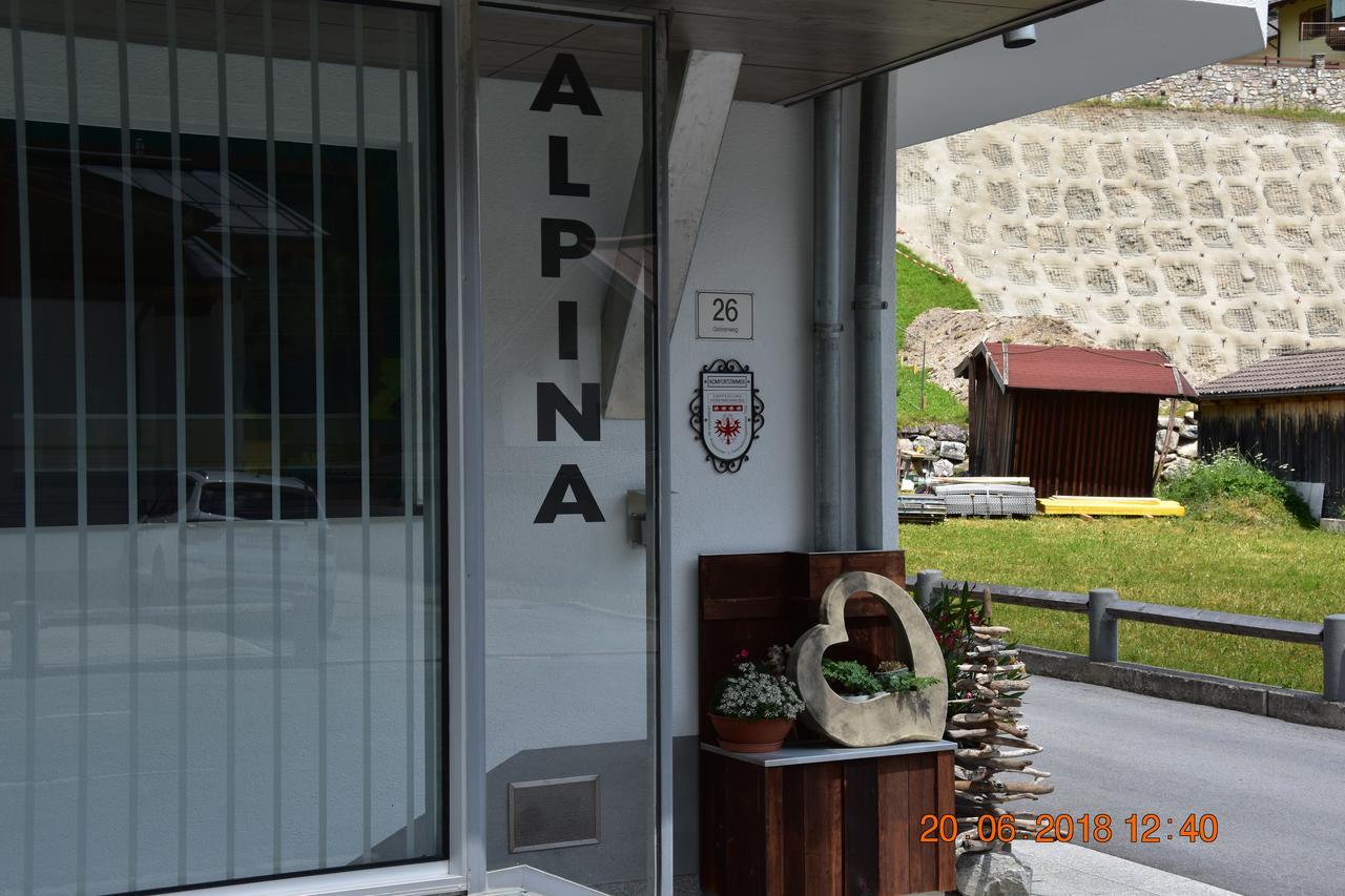 Gaestehaus Alpina St Anton am Arlberg Eksteriør billede